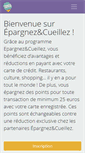 Mobile Screenshot of epargnezetcueillez.be